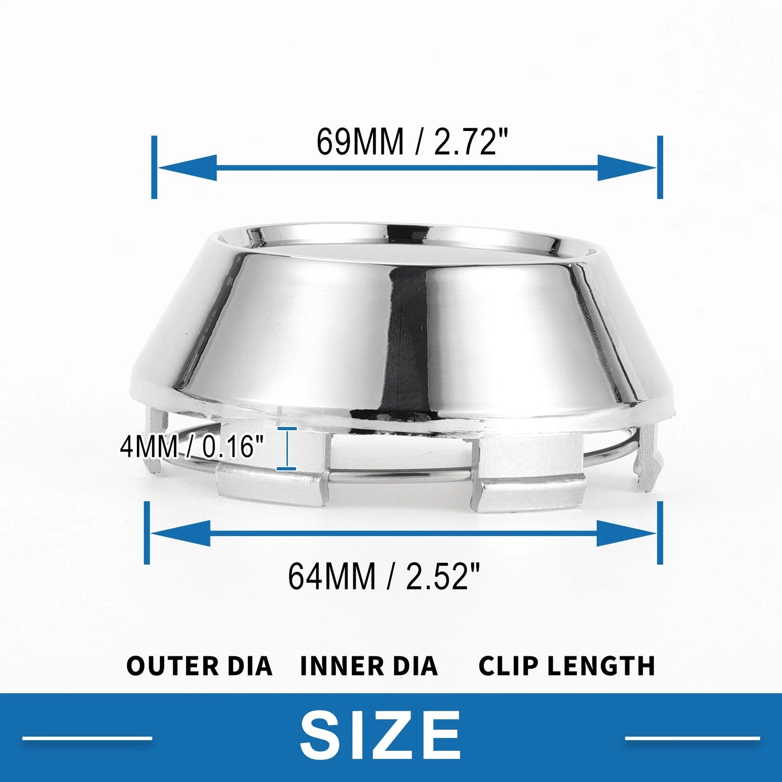Universal Wheel Center Hub Cap 69mm for (Universal)