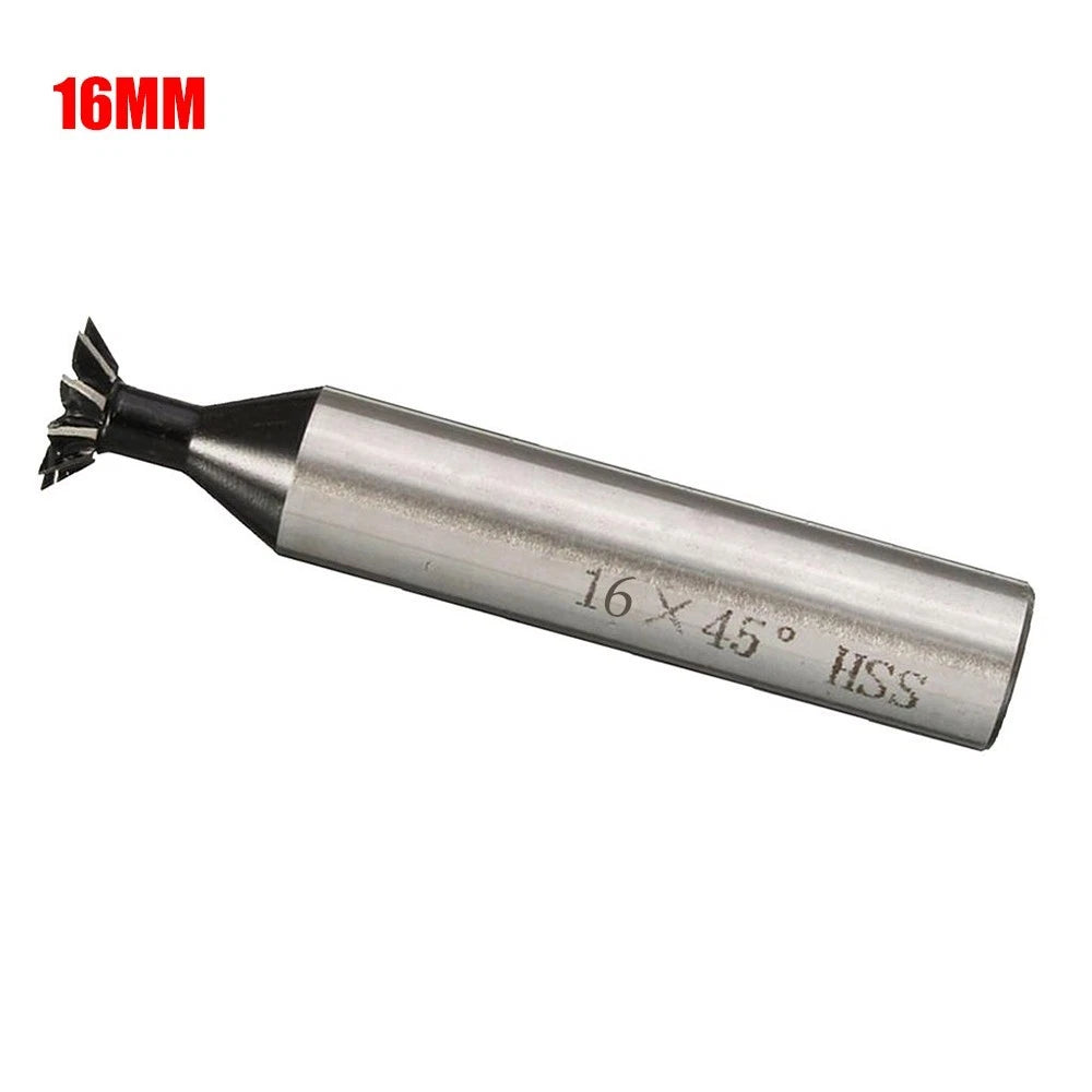 Set of 4 Milling Cutters for 45 Degree End Mill HSS Replacement