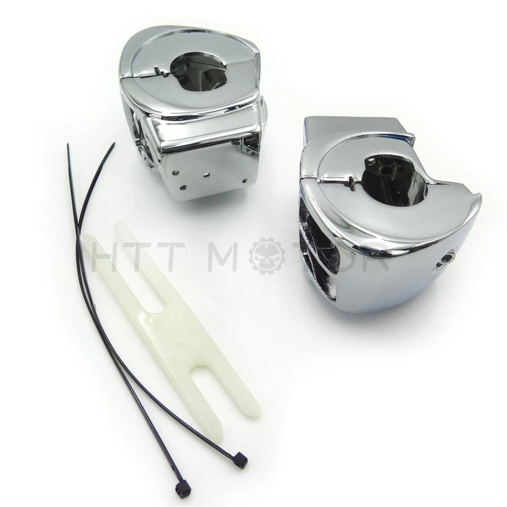 Switch Housing Cover for Harley Electra Glide FLHTCU FLHTCUI FLHTK (Chrome)