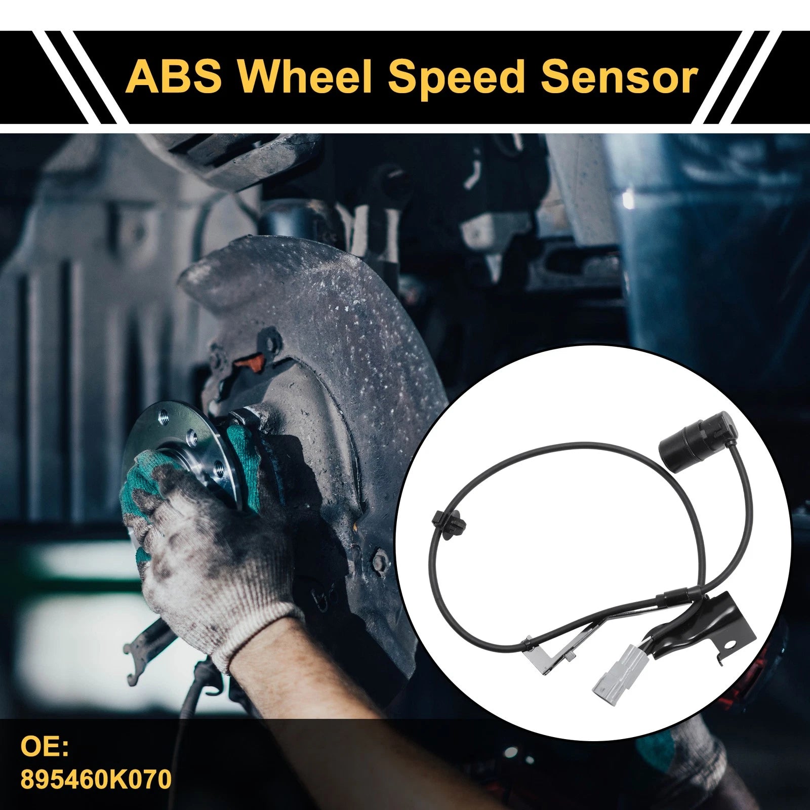 ABS Wheel Speed Sensor Replacement for Toyota Hilux 2004–2008 Rear Left