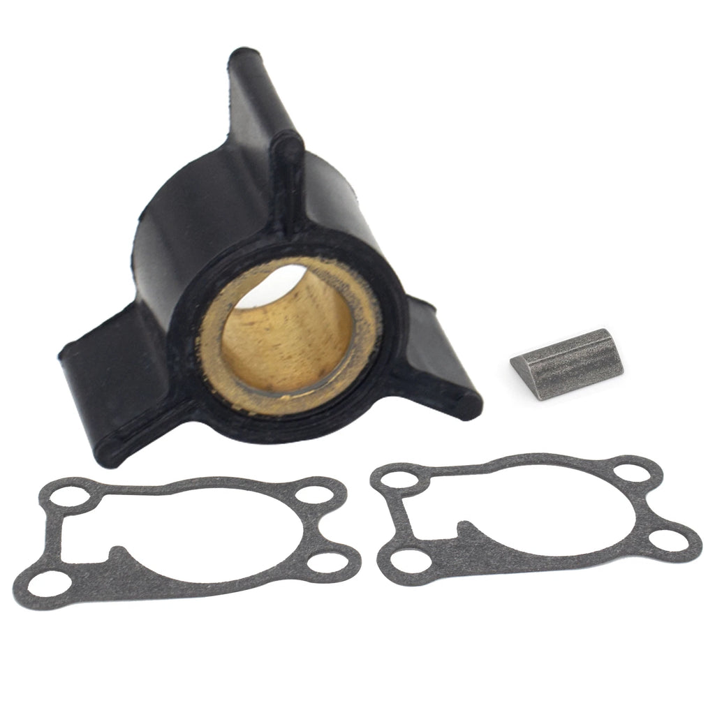 Water Pump Impeller with Key Gasket for Johnson Evinrude 2-4 HP (1970–1990)