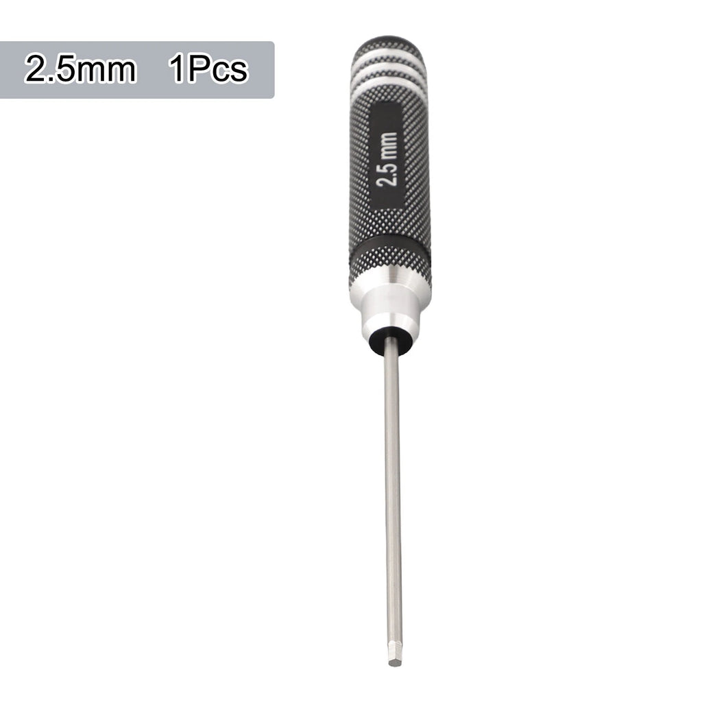 7-Piece Precision Hexagon Wrench Screwdriver Set with Non-Slip Handle