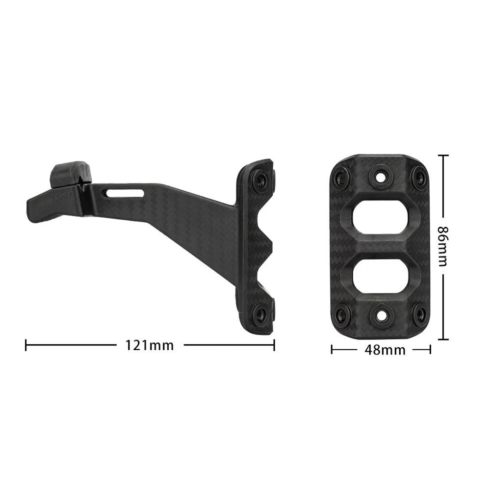 Saddle Mounted Bike Bottle Cage Adapter for Most Bicycle Models