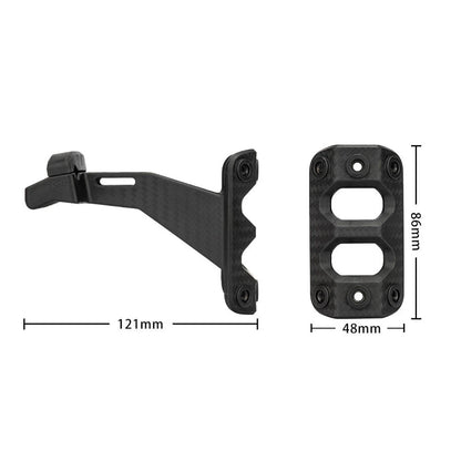 Saddle Mounted Bike Bottle Cage Adapter for Most Bicycle Models