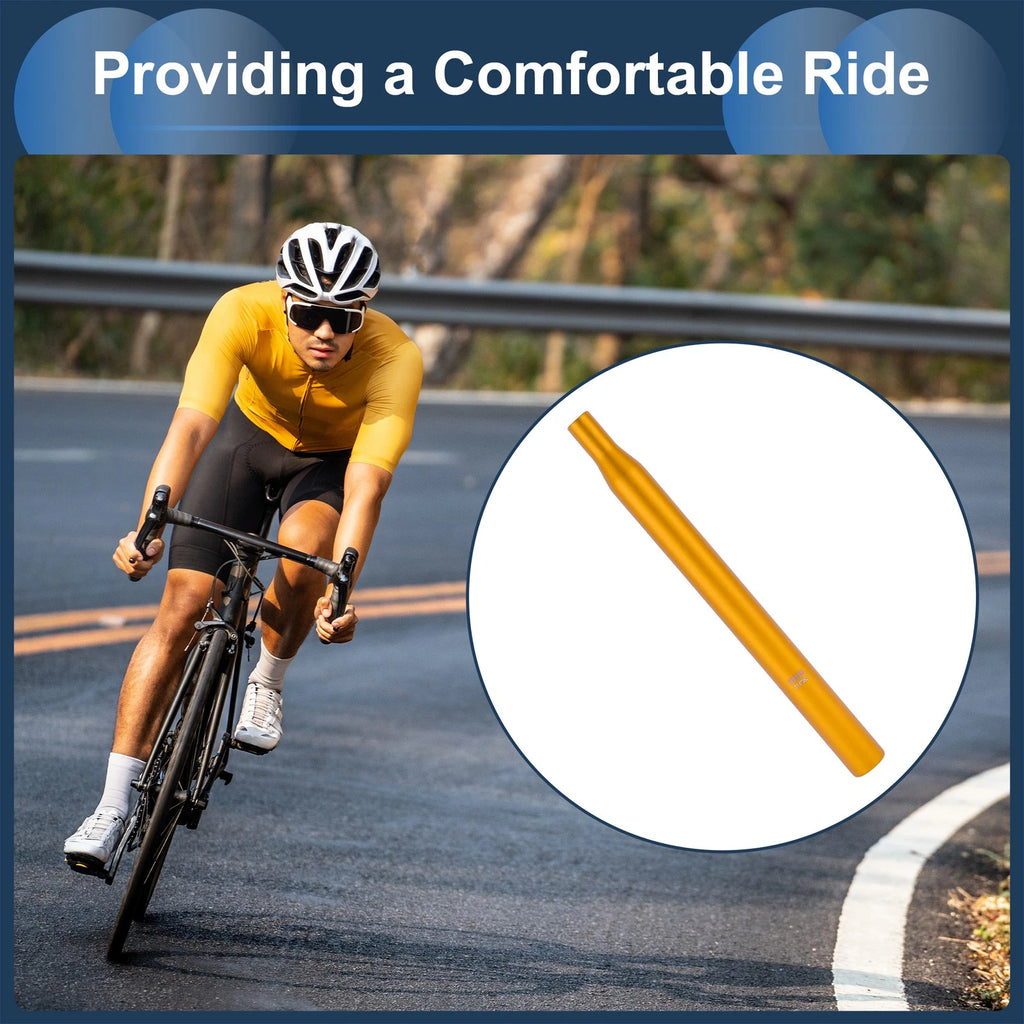 Seat Post Replacement Lightweight 31.6x350mm for Bike (2000–2026)