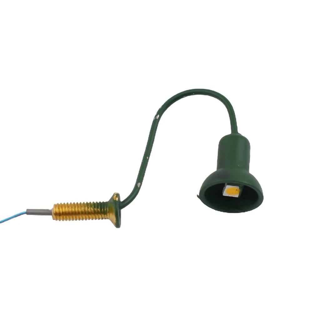 LED Street Wall Light Lamp Post for Model Railroads (Accessory Assembly)