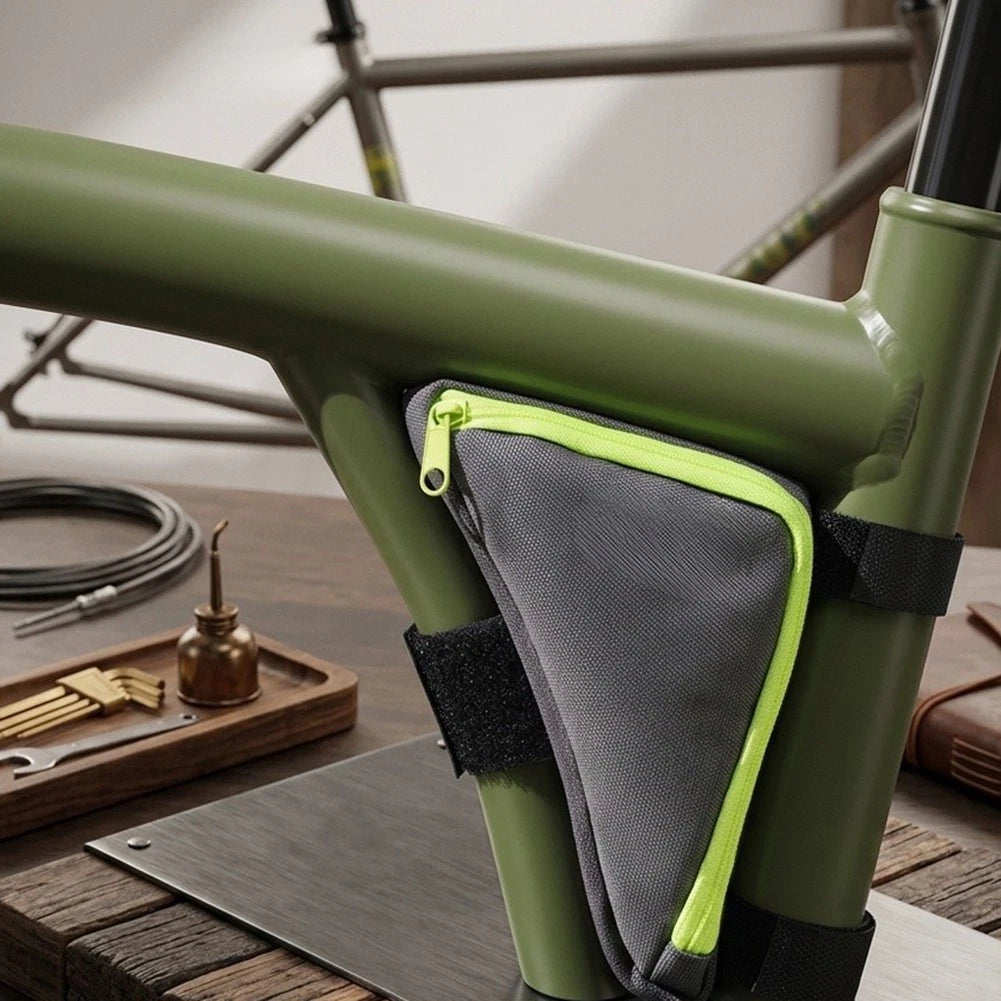 Triangular Frame Pouch for Brompton (Green)