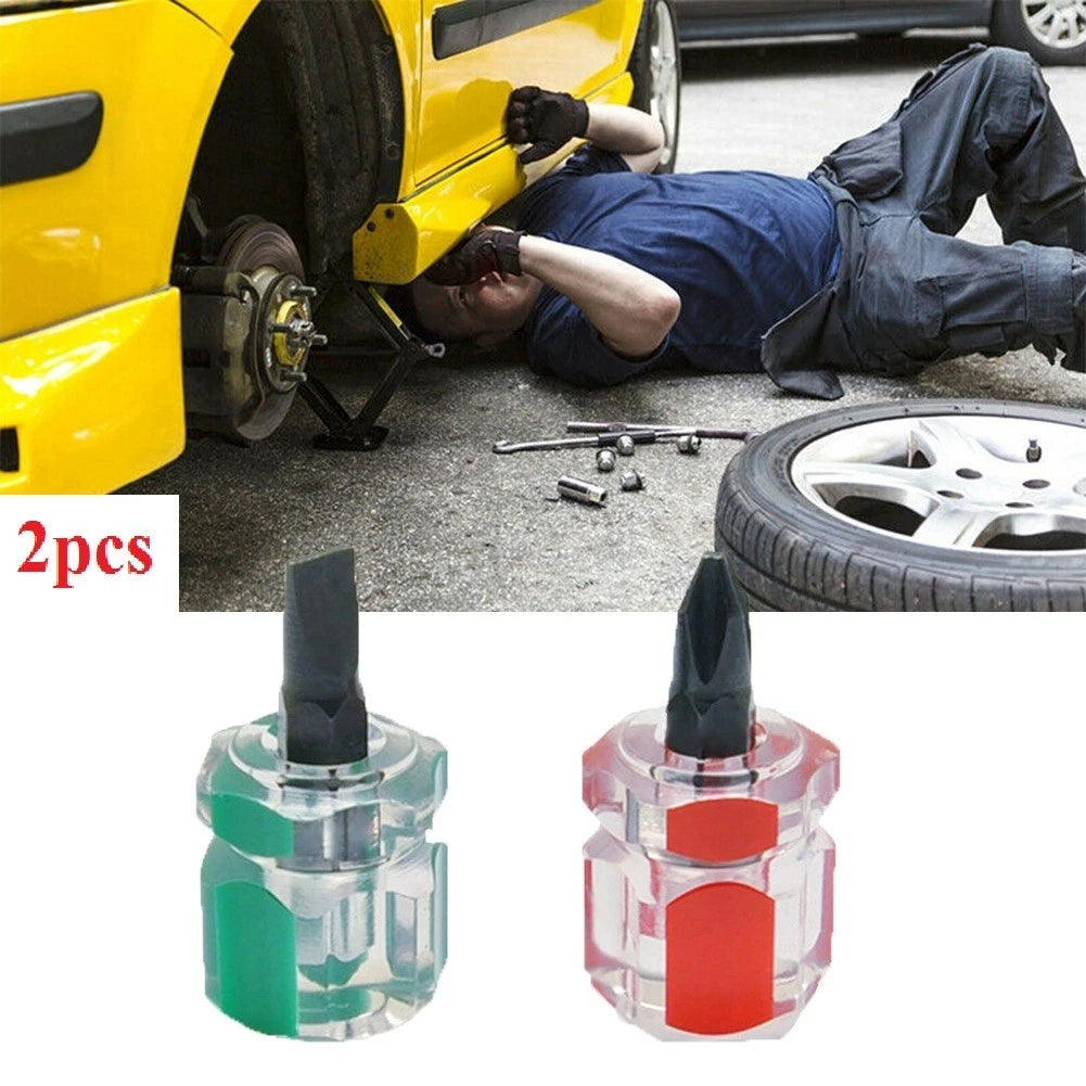 2X Slotted Screwdriver Set for Automotive Repair Tools