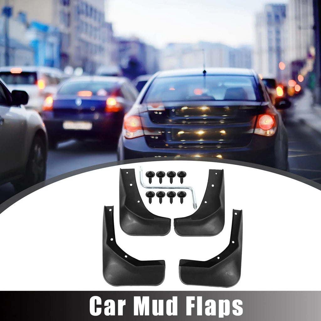 Set of 4 Mud Flaps Splash Guards for Ford Escape (2013–2018)