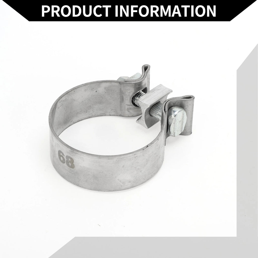Exhaust Pipe Clamp for Car (2.68" 30mm)