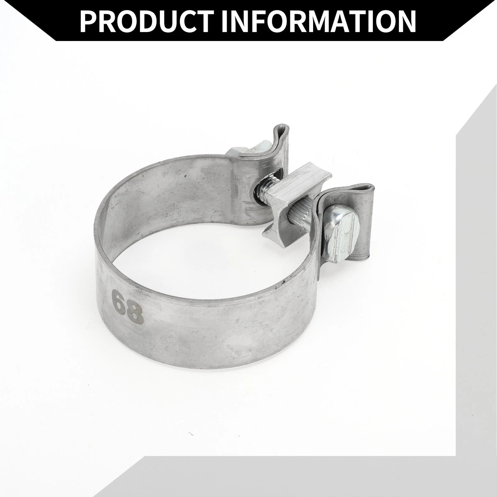 Exhaust Pipe Clamp for Car (2.68" 30mm)