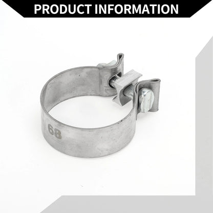 Exhaust Pipe Clamp for Car (2.68" 30mm)