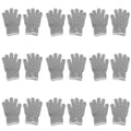 9 Pair Cut Resistant Working Gloves Level 5 Protection