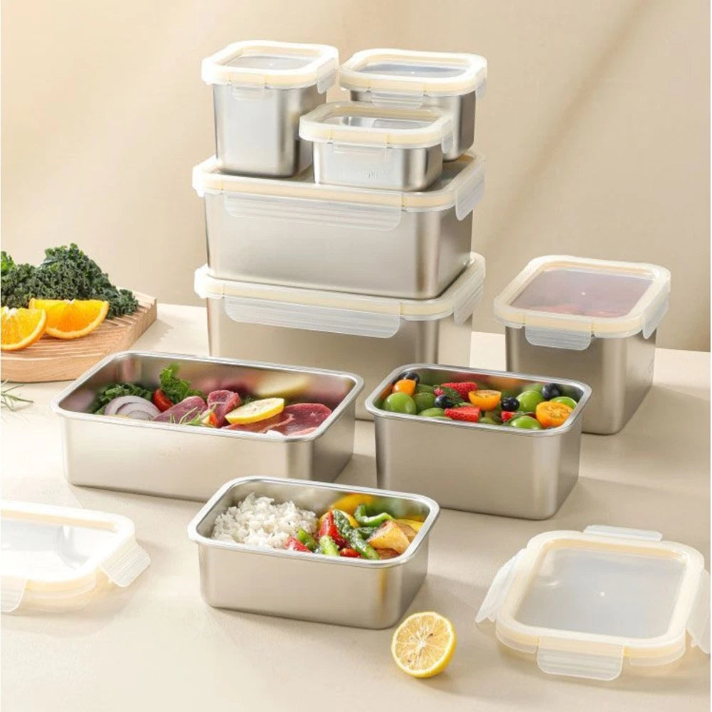 Stainless Steel Storage Box for Everyday Use
