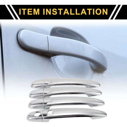 Set of 2 Exterior Door Handle Covers for Toyota 4Runner (2010–2023)