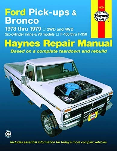 Set of 2 Performance Modification Manuals for Ford Bronco (1973–1979)