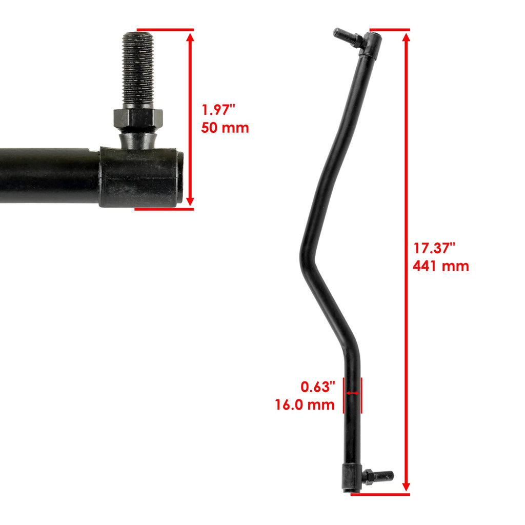 Steering Drag Link Replacement for Husqvarna YTH2348 YTH2454 LGT2554 (2010–2024)