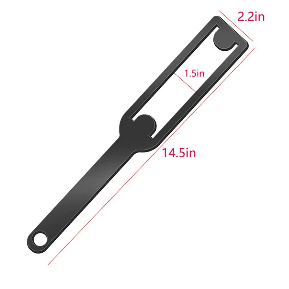 Pool Pump Lid Tool with Rust Resistant Finish and Easy Grip Handle