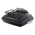 Matte Razor Trunk Backrest Top Rack for Harley Road King (1997–2008)