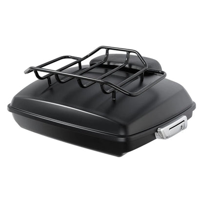 Matte Razor Trunk Backrest Top Rack for Harley Road King (1997–2008)