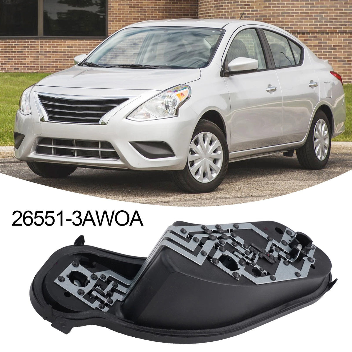 Tail Light Socket for Nissan Versa Sedan (2013–2019)
