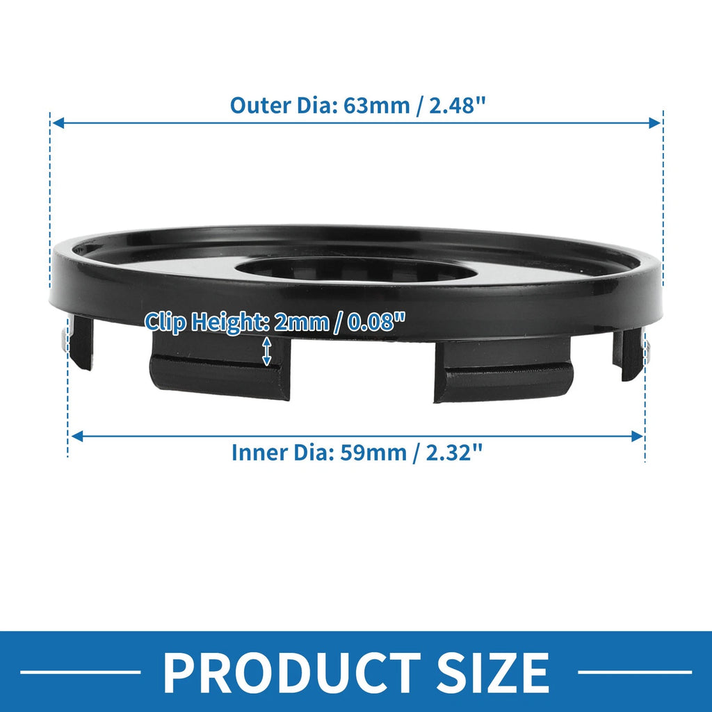 Universal Wheel Center Hub Cap 63mm for (Universal)