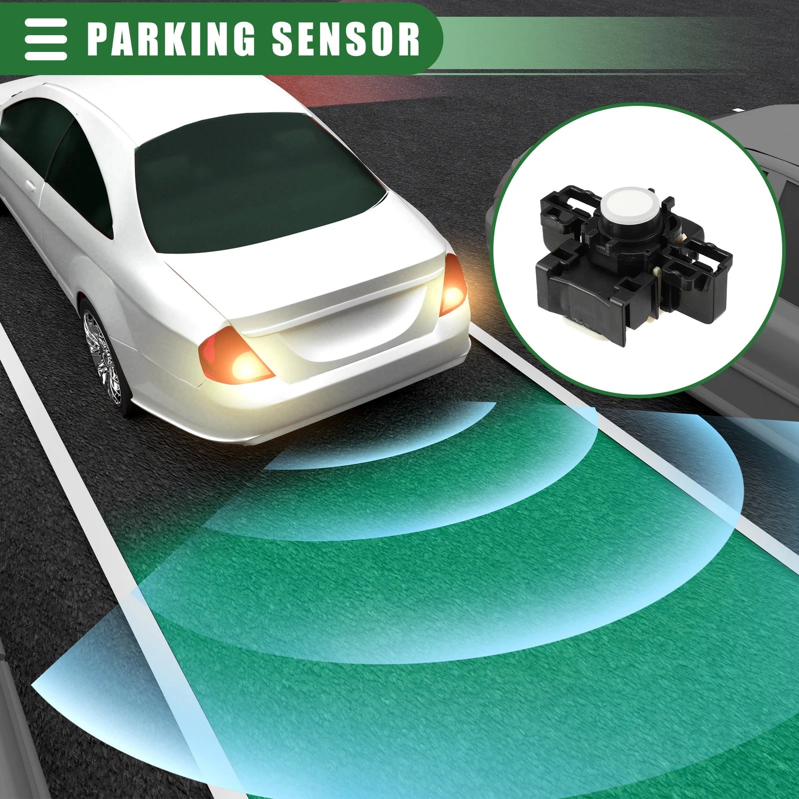 Rear Bumper Park Assist Object Sensor Set for Lexus ES350 (2013–2018)