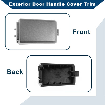 Exterior Door Handle Cover Trim for Land Rover LR2 Freelander 2 (2007–2015)
