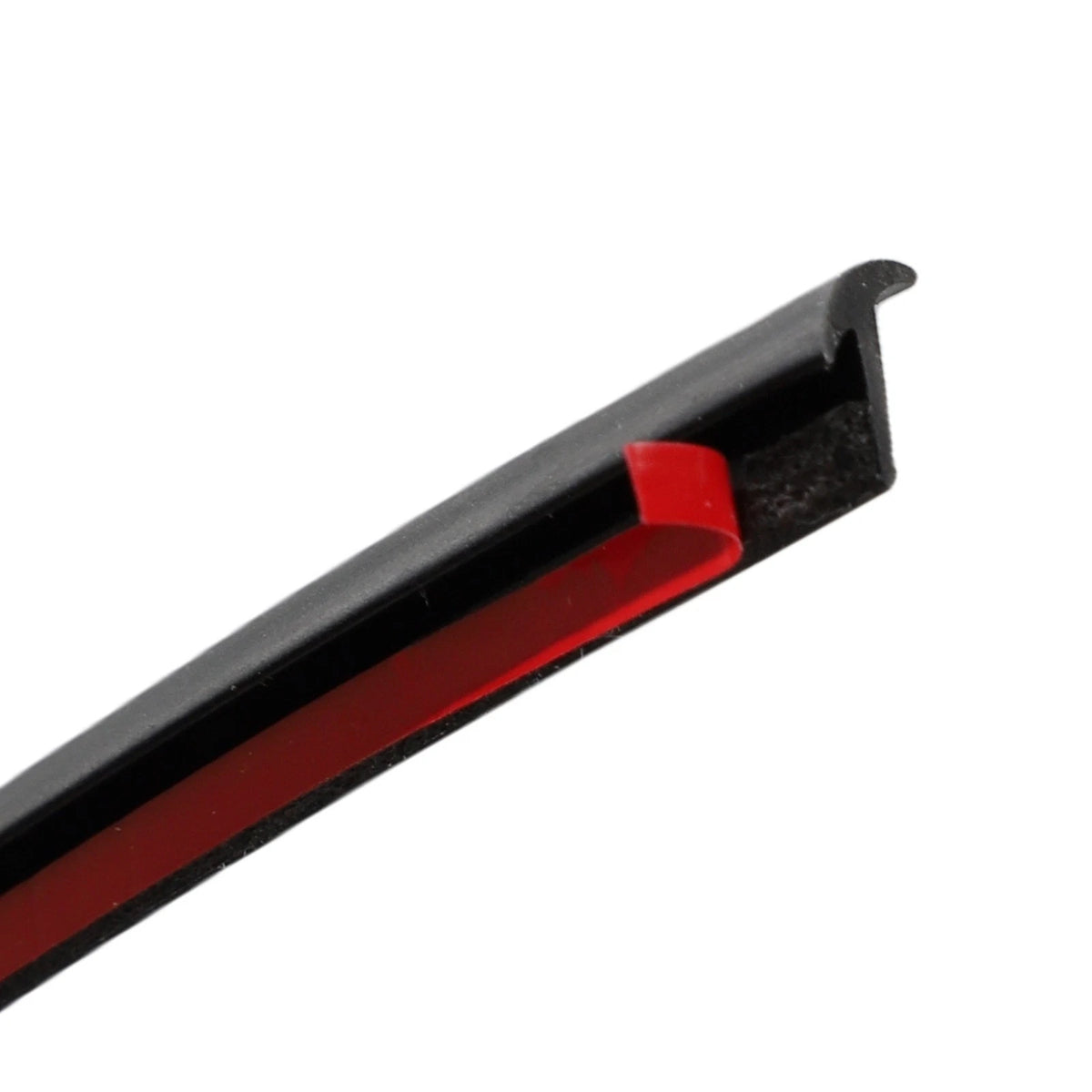 Rubber Seal Trim Moulding Strip for Black Car Under Front Windshield Panel