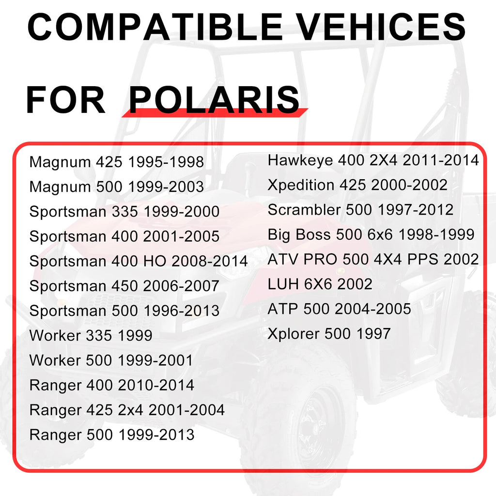 Camshaft Adaptor & Bolts for Polaris Sportsman 335 400 450 500 ATP 500 (1998–2014)