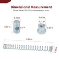 Rear Brake Pedal Rod Arm Joint Spring Nut for Honda CA100/102/110/105T/C70K (1960–1970)
