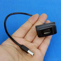 USB Socket Flush Mount for Mitsubishi (Compatible with Original USB Port)