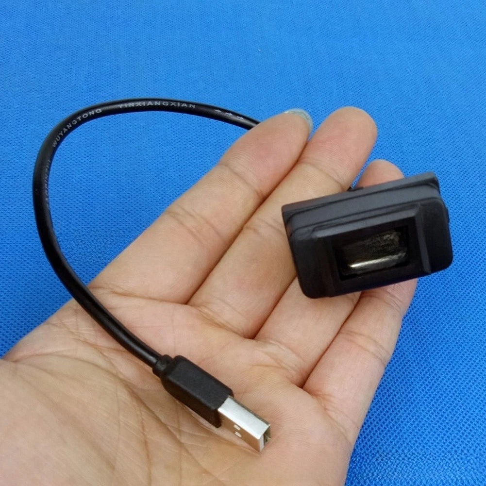 USB Socket Flush Mount for Mitsubishi (Compatible with Original USB Port)
