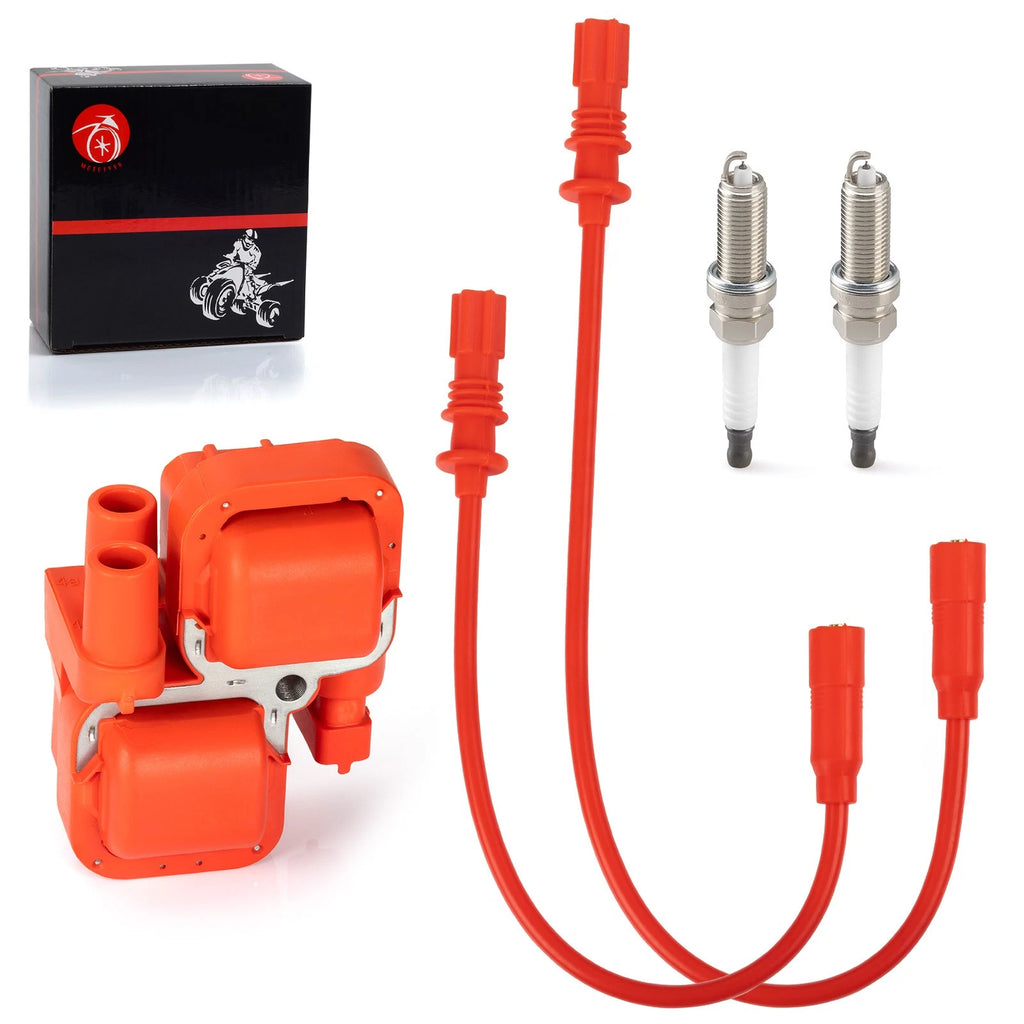 Ignition Coil & Wires for Polaris Sportsman 1000, Scrambler 1000, SP 850 (2014–2023)
