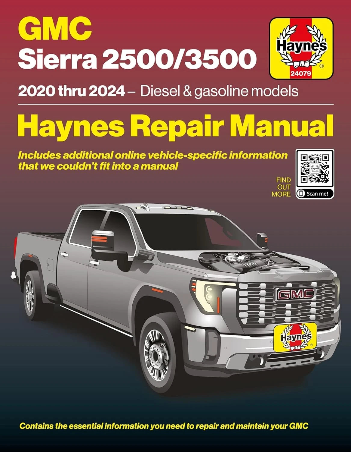 GMC Sierra 2500 3500 Shop Service Repair Manual (2020–2024)