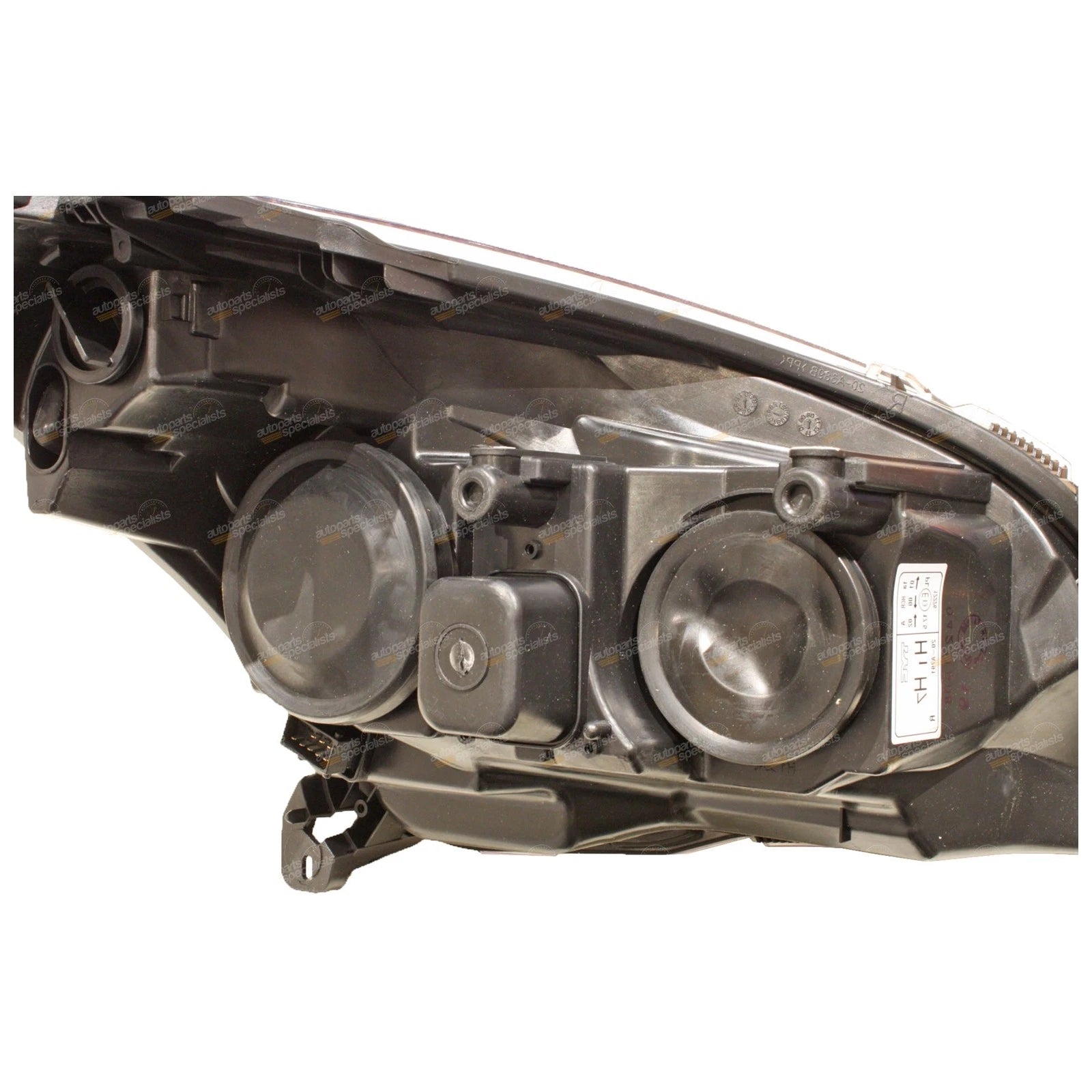 Black Headlight LH for Holden Astra AH (2004–2006) LHS