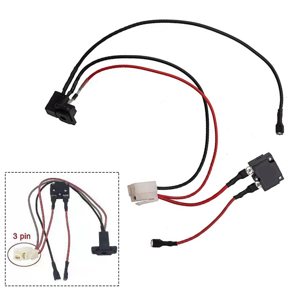 Charging Port Socket for Kids Electric Car (6V 12V 24V)