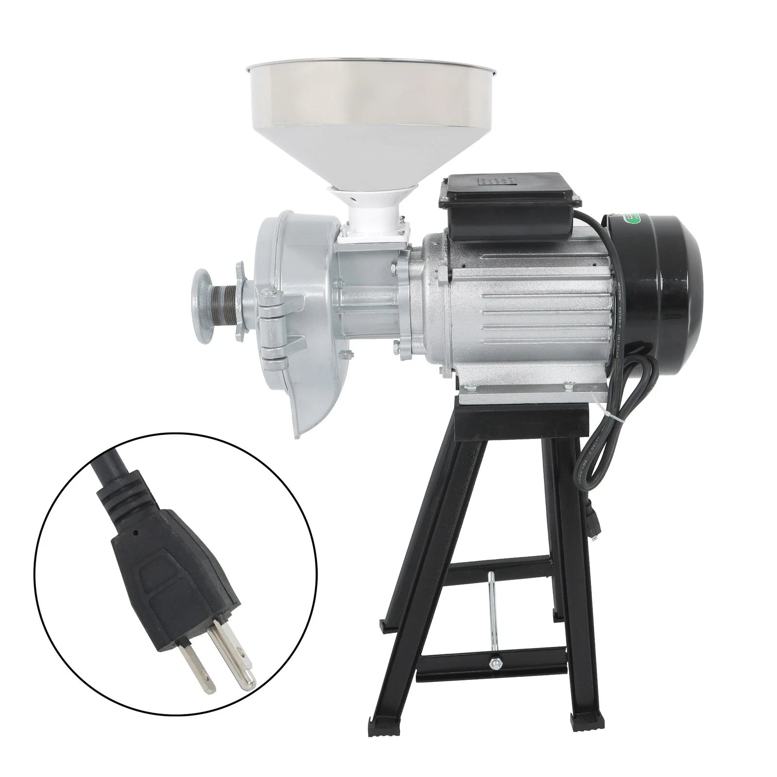 3000W Electric Grain Mill Grinder for Corn (110V)