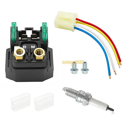 Starter Solenoid Relay Kit for Yamaha Kodiak 400 450 YFM400 YFM450 (2000–2006)