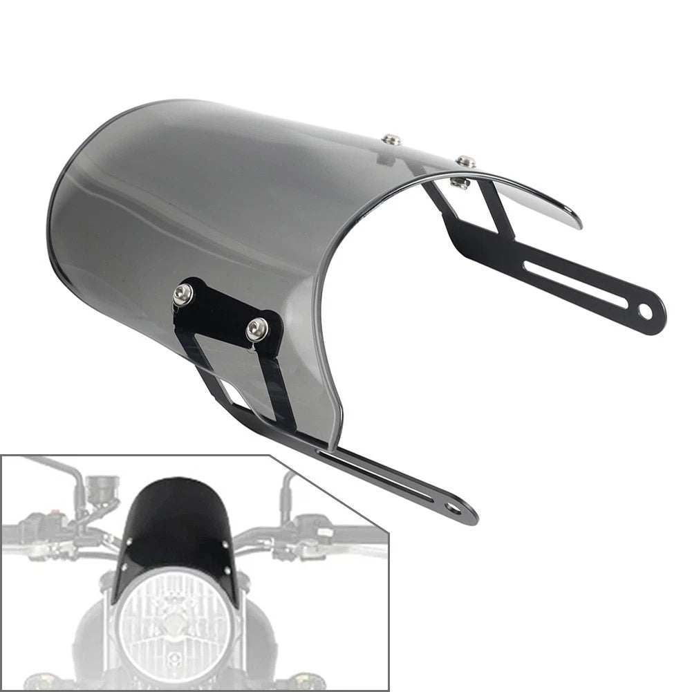 Smoke Gray Front Windscreen for Street Scrambler 900 (2017–2025)