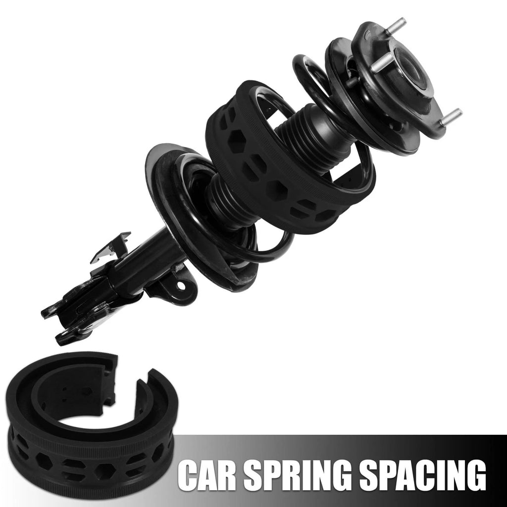 2PCS Coil Spring Rubber Buffer D-Type Replacement for Ford and Chevy (Universal)