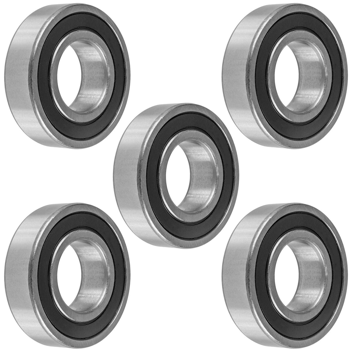 Rubber Sealed Ball Bearing Replacement for Caltric 28x58x16 mm (2005–2018)