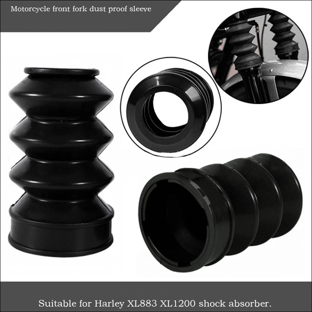 35mm Fork Dust Covers Gaiters for Motorcycles
