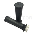 2X 7/8" Rubber Handlebar Hand Grips for Motorcycle Cafe Racer (CA)