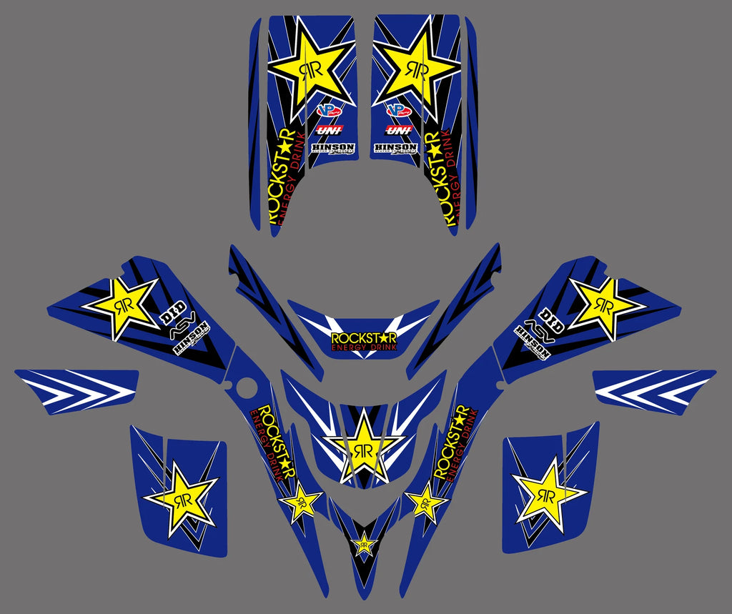 Full Race Kit Decals Graphics for Yamaha Blaster YFS200 (1988–2006)