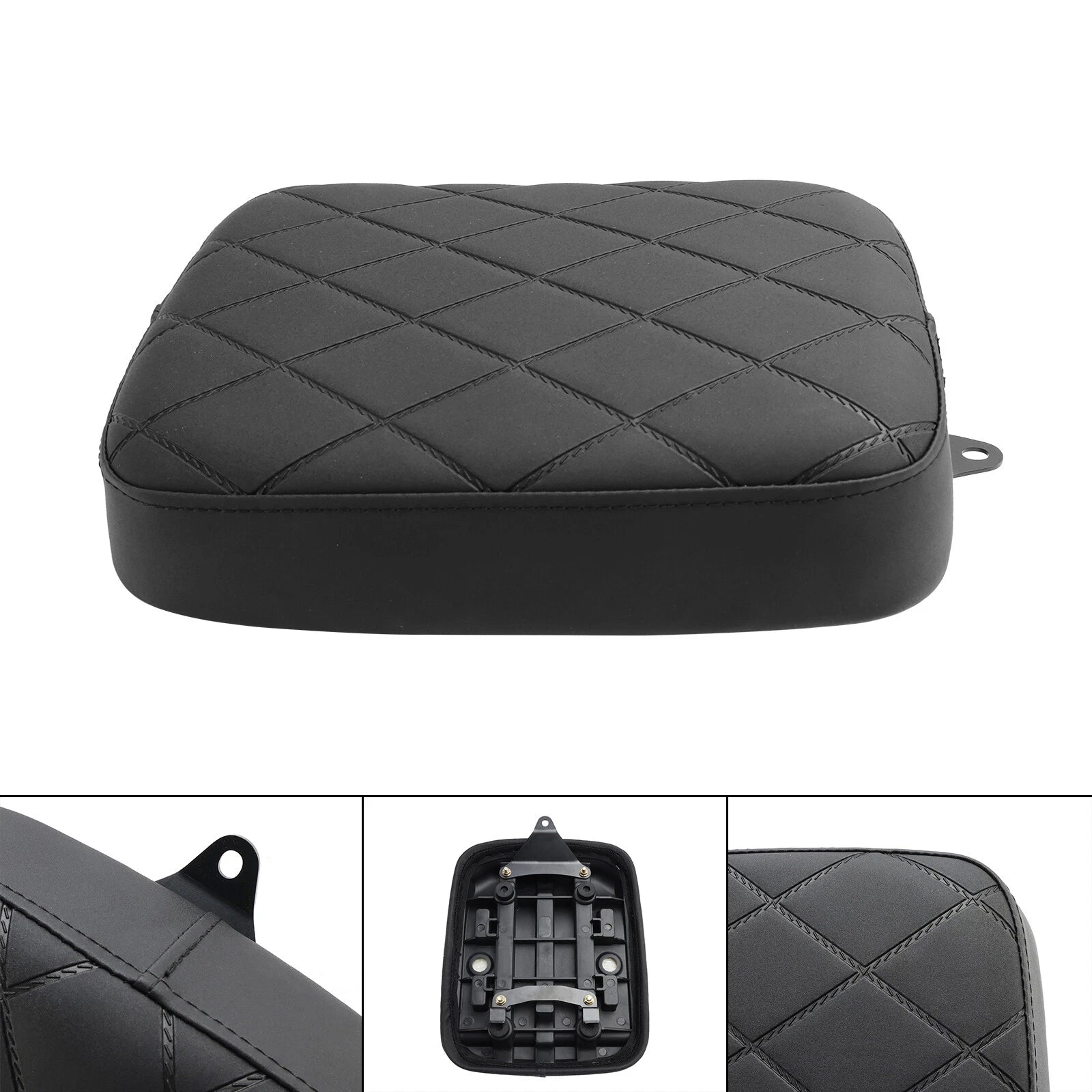 Rear Passenger Seat Cushion for Honda Cross Cub 110 (2023) - Flat Black