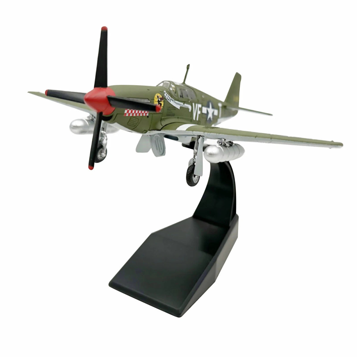 P-51 Mustang Fighter Aircraft Model (1/72 Scale) Display Souvenir