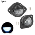 2X LED License Plate Lights for Trailer Van (3 LED)