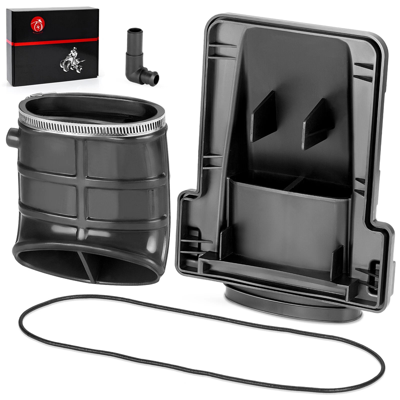 Air Box Lid Cover Cap & Duct Kit for Yamaha Raptor 660R (2001–2005)