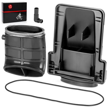Air Box Lid Cover Cap & Duct Kit for Yamaha Raptor 660R (2001–2005)